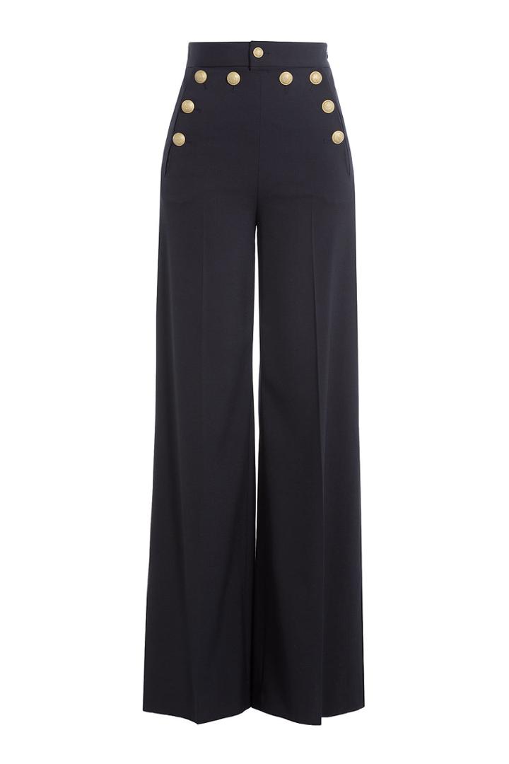 R.e.d. Valentino R.e.d. Valentino Wide Leg Sailor-style Pants