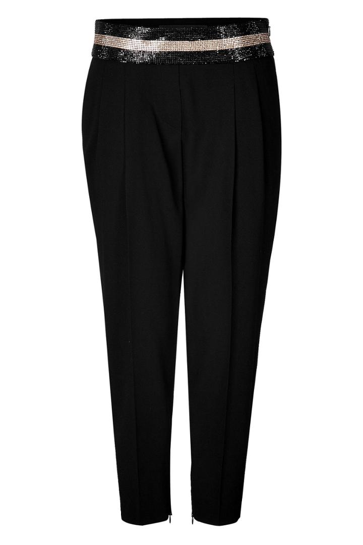Alexandre Vauthier Alexandre Vauthier Wool Beaded Draped Pants