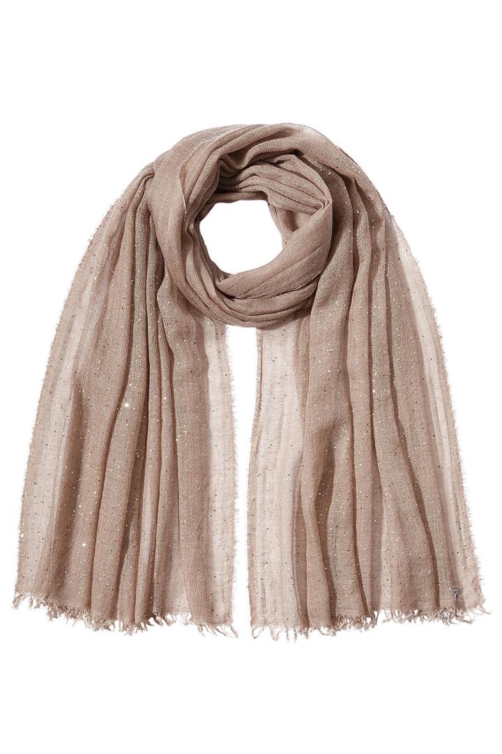 Faliero Sarti Faliero Sarti Scarf With Cashmere, Virgin Wool And Silk - Mauve