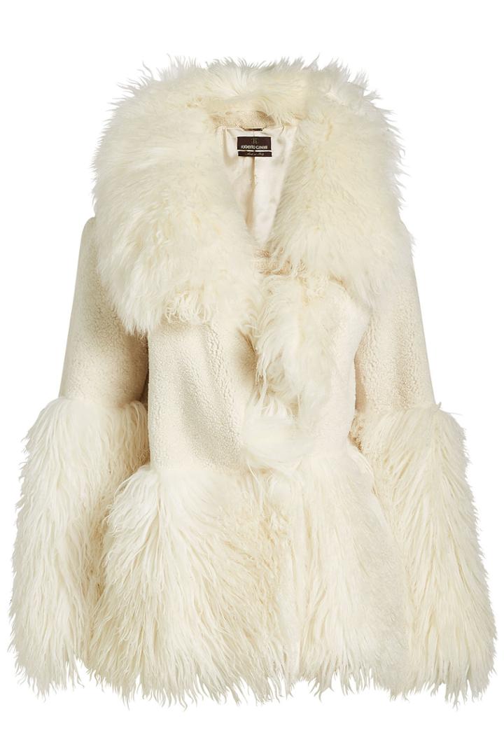 Roberto Cavalli Roberto Cavalli Jacket With Cotton, Mohair, Alpaca, Wool And Shearling