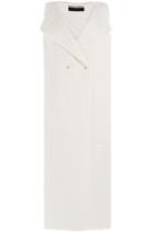 Roland Mouret Roland Mouret Sleeveless Coat With Wool - White