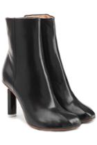 Vetements Vetements Leather Ankle Boots - Black