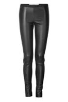 Rick Owens Rick Owens Leather Leggings - Black