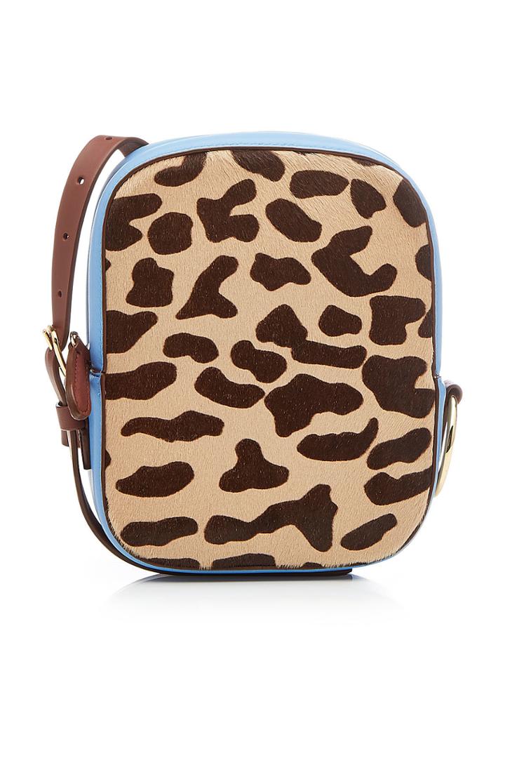 Diane Von Furstenberg Diane Von Furstenberg Camera Shoulder Bag With Leather And Calf Hair