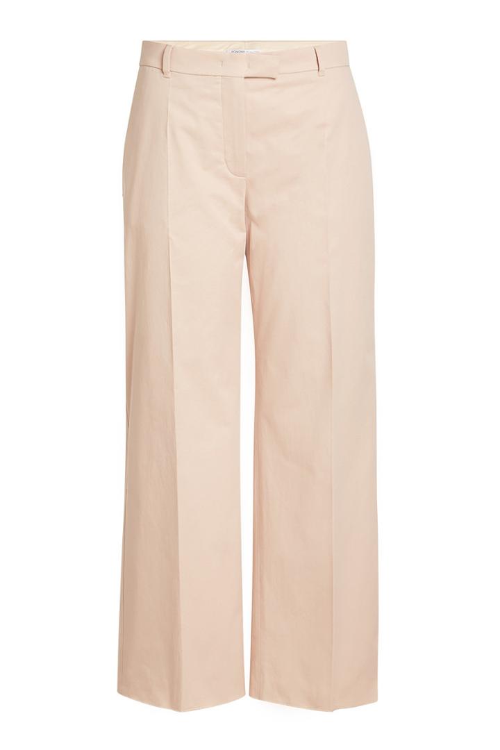Agnona Agnona Straight Leg Pants With Cotton And Cashmere