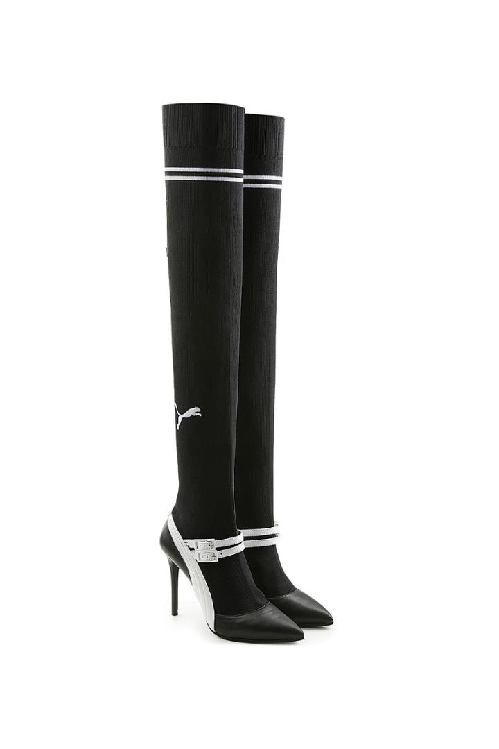 Fenty Puma By Rihanna Fenty Puma By Rihanna Over-the-knee Boots With Leather