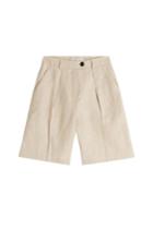 Carven Carven Linen Bermuda Shorts