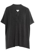Vince Vince Wool Top With Cashmere - Grey