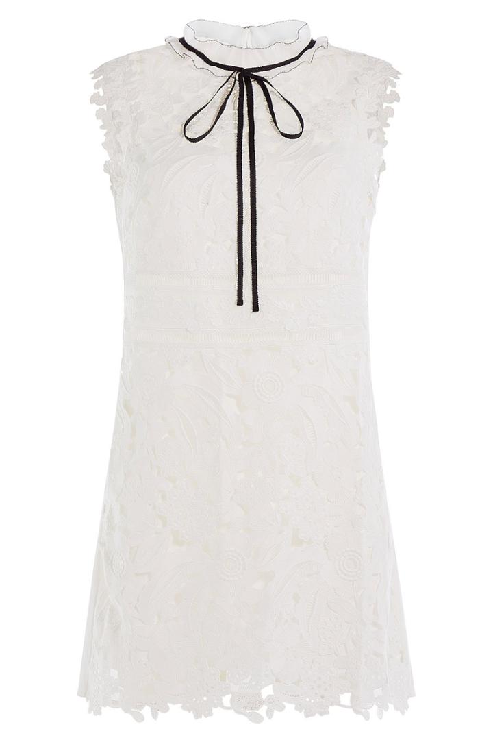 Self-portrait Self-portrait Watteau Back Mini Dress