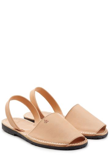 Del Rio London Del Rio London Leather Sandals - Beige