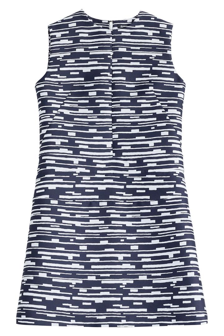 Jil Sander Navy Jil Sander Navy Printed Shift Dress - Multicolored