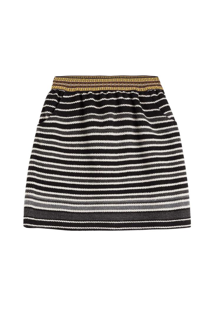 Anna Sui Anna Sui Knit Skirt With Wool