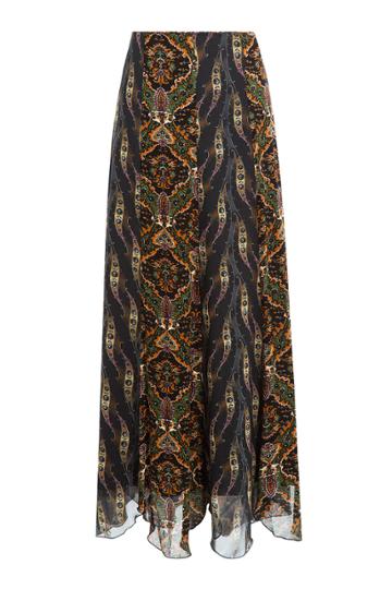 Anna Sui Anna Sui Printed Maxi Skirt