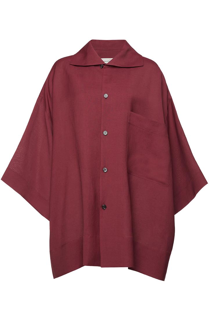 Golden Goose Golden Goose Lilla Oversized Blouse With Linen