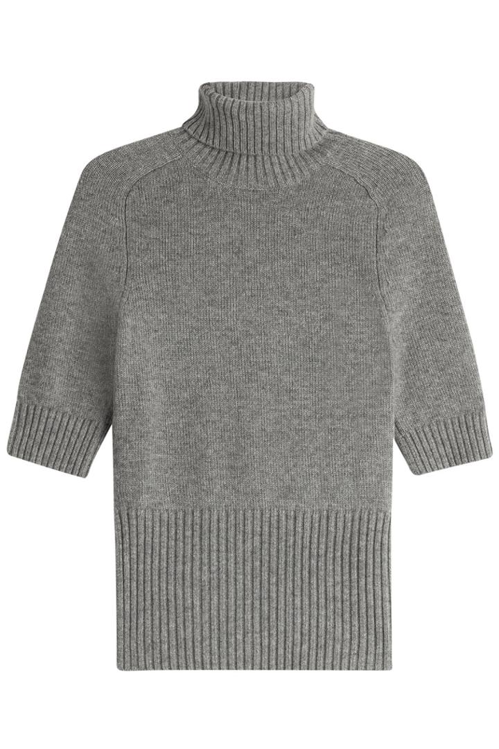 Michael Kors Michael Kors Short Sleeve Cashmere Turtleneck Pullover - None
