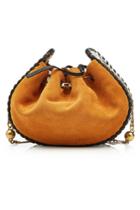Marc Jacobs Marc Jacobs Suede Shoulder Bag With Snake Printed Leather