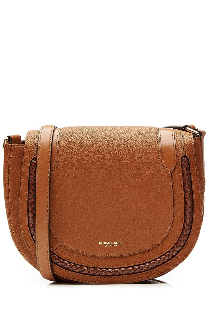 Michael Kors Collection Michael Kors Collection Leather Shoulder Bag - Brown