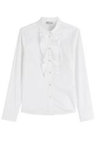 R.e.d. Valentino R.e.d. Valentino Ruffle Front Shirt