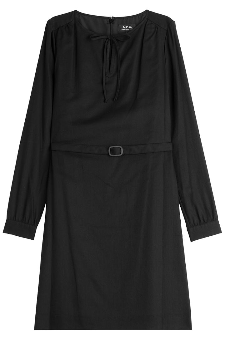 A.p.c. A.p.c. Belted Dress - Black