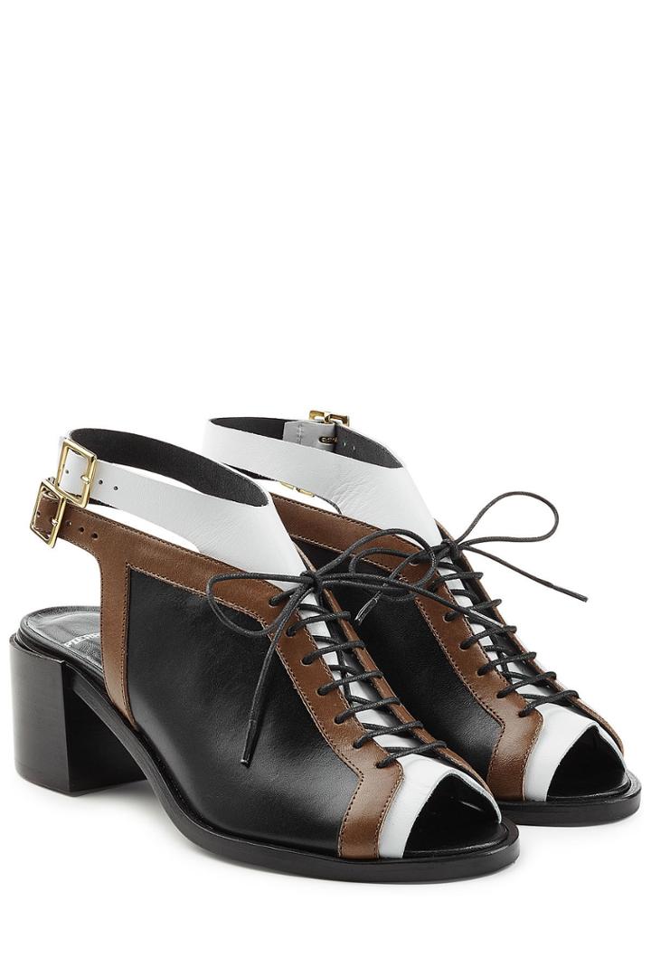 Pierre Hardy Pierre Hardy Colorblock Open Toe Sandals