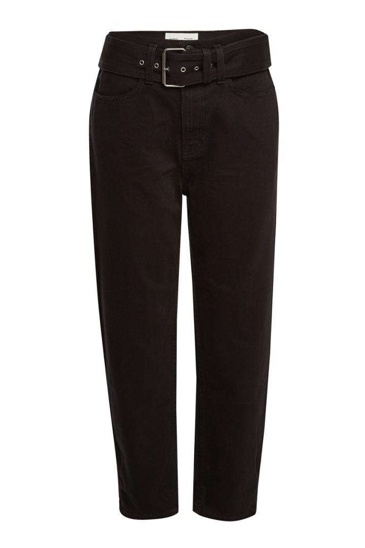 Pswl Pswl High-rise Jeans With Belt