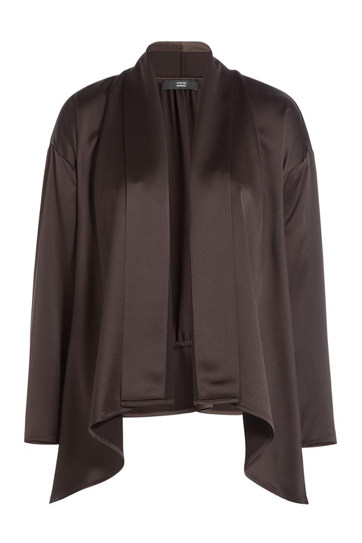 Steffen Schraut Steffen Schraut The Desert Cosy Draped Jacket - Brown