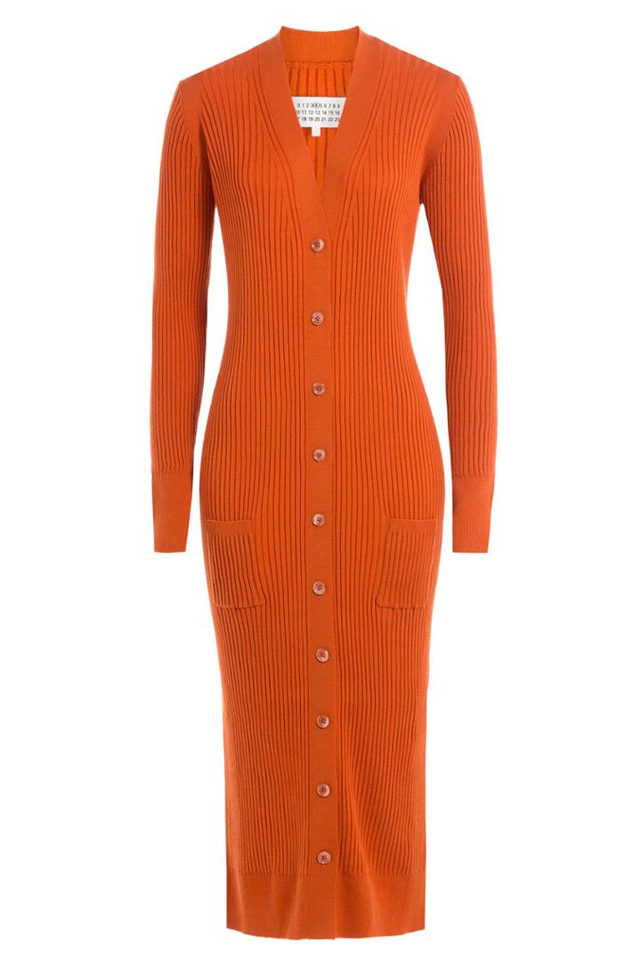 Maison Margiela Maison Margiela Ribbed Wool Cardigan