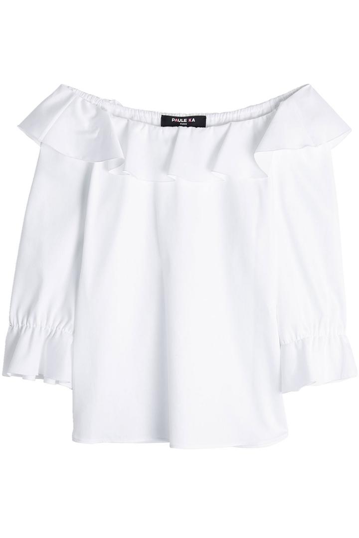 Paule Ka Paule Ka Cotton Bardot Blouse