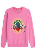 Kenzo Kenzo Cotton Statement Sweatshirt - Magenta
