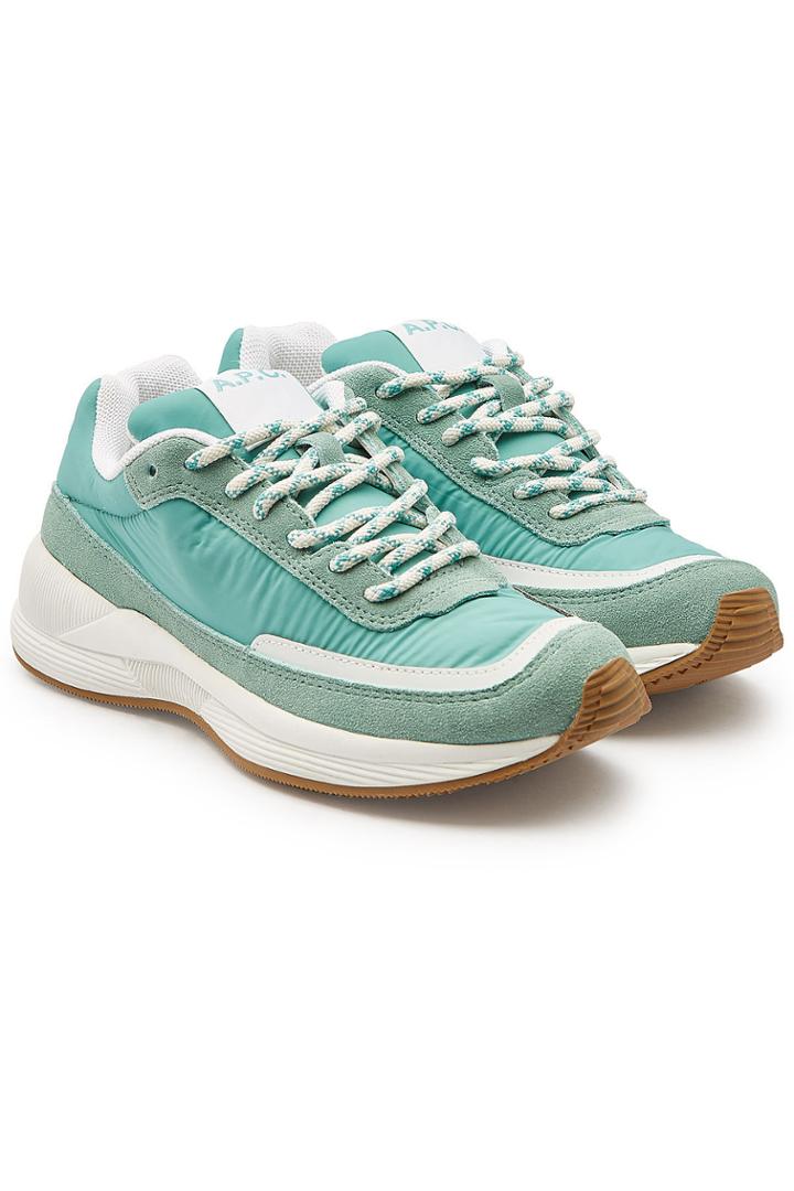 A.p.c. A.p.c. Running Femme Sneakers With Suede