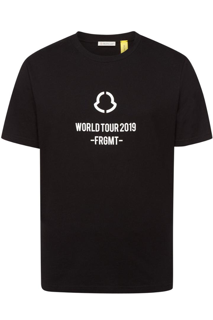 Moncler Genius Moncler Genius 7 Moncler Fragment Hiroshi Fujiwara Printed Cotton T-shirt