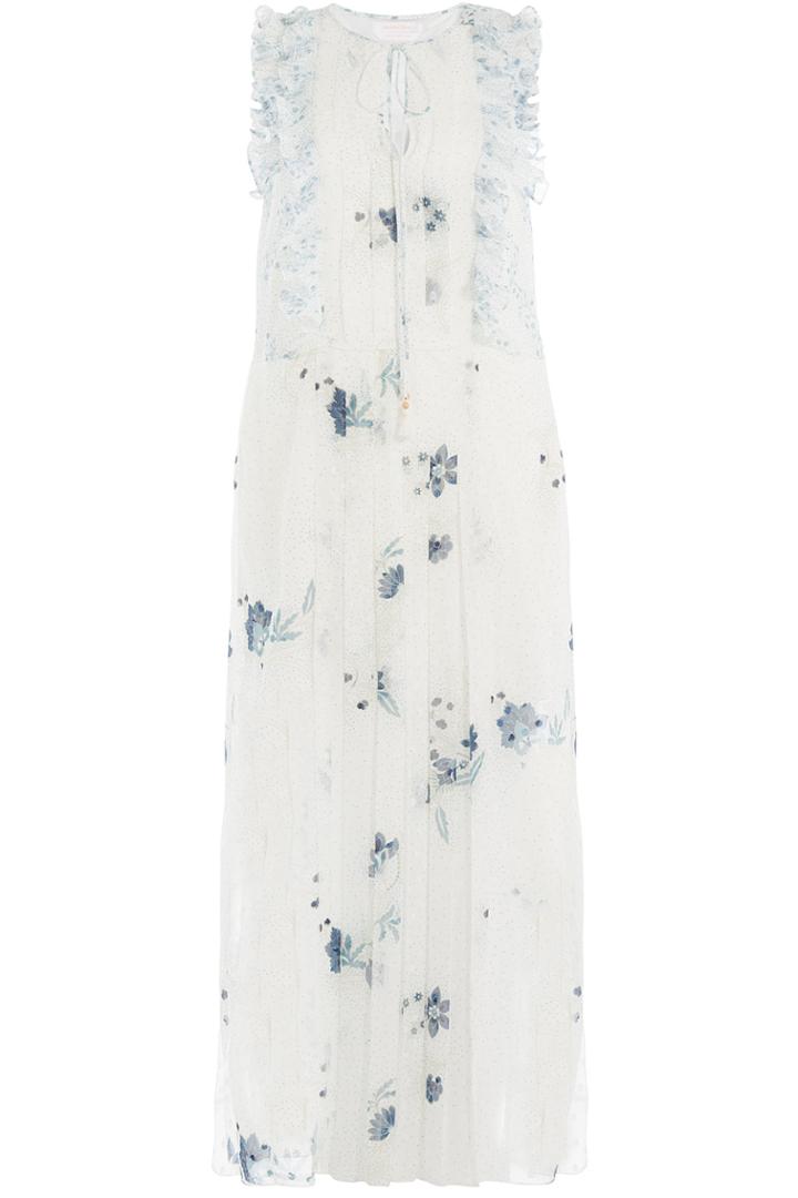 See By Chloé See By Chloé Printed Maxi Dress - White