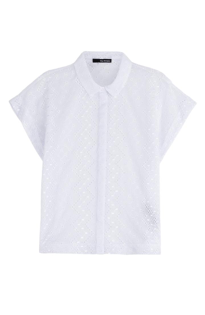 The Kooples Embroidered Blouse