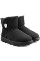 Ugg Ugg Mini Bailey Bling Shearling Lined Suede Boots
