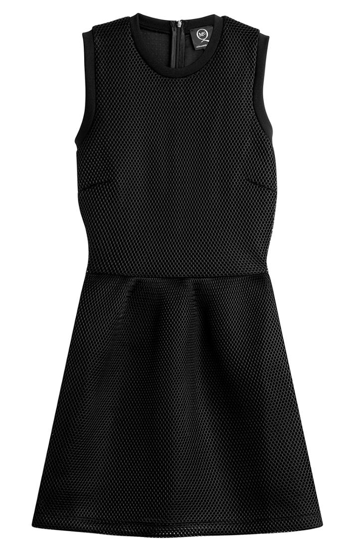 Mcq Alexander Mcqueen Waffle Texture Dress