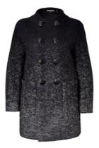 Dsquared2 Dsquared2 Wool Herringbone Color Fade Coat - Multicolor