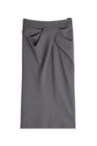 Paule Ka Paule Ka Skirt With Draped Front