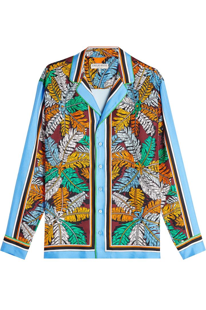Emilio Pucci Emilio Pucci Silk Blouse - Multicolored