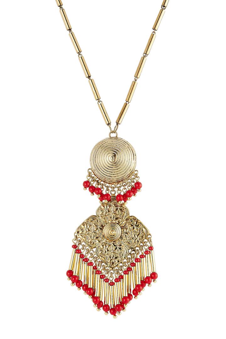 Etro Etro Bead Embellished Necklace - None