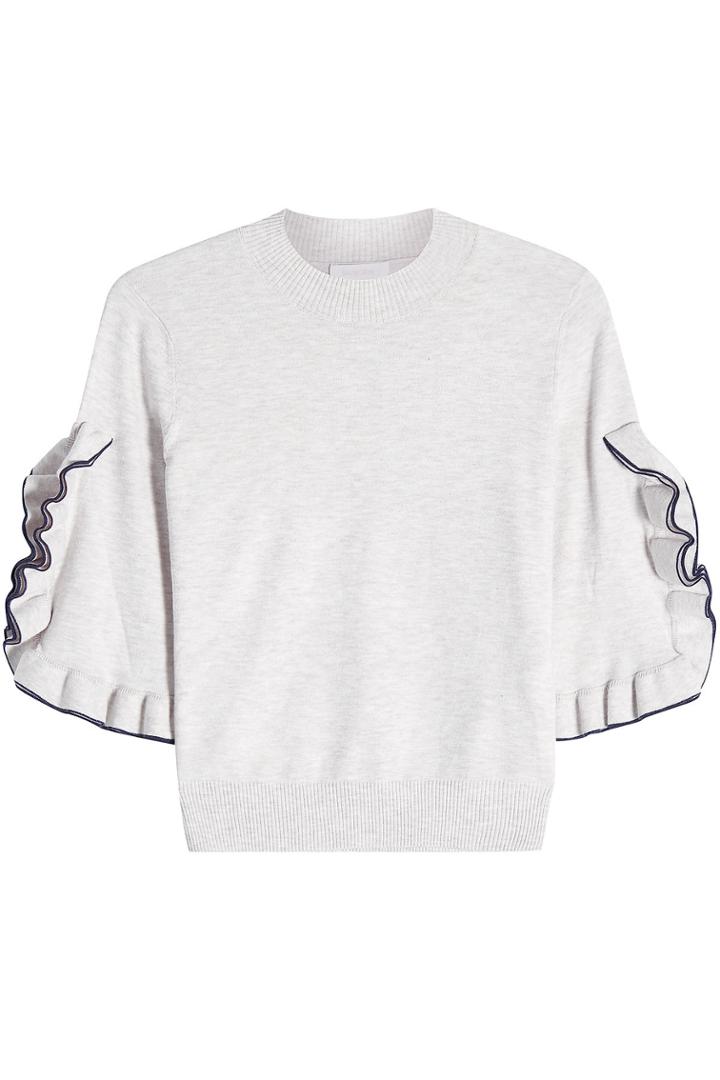 See By Chloé See By Chloé Pullover With Ruffle Detail
