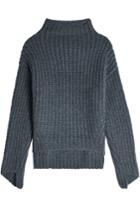 81 Hours 81 Hours Turtleneck Pullover With Superfine Alpaca And Wool