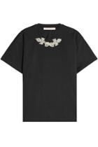 Christopher Kane Christopher Kane Cotton T-shirt With Crystal Embellishment