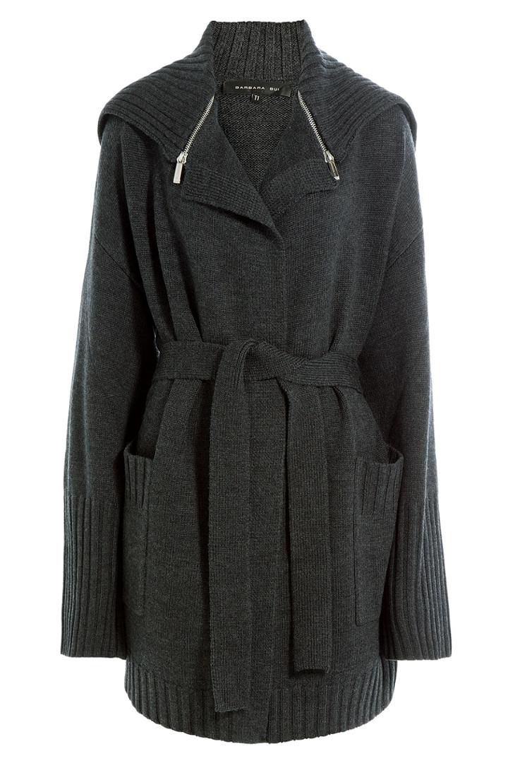 Barbara Bui Barbara Bui Merino Wool Cardigan - Grey