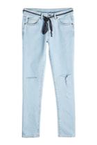 Off-white Off-white Distressed Slim Jeans