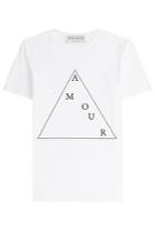 Etre Cécile Etre Cécile Amour T-shirt - White