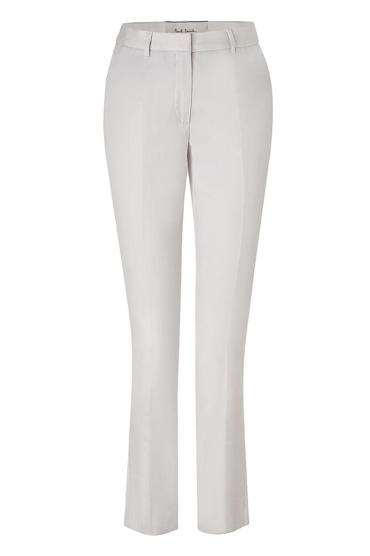 Paul Smith Chalk Cotton Blend Pants