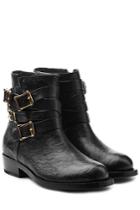 Rupert Sanderson Rupert Sanderson Leather Ankle Boots With Buckled Straps