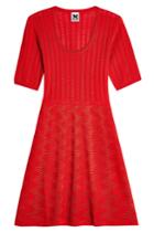 M Missoni M Missoni Knit Dress With Virgin Wool - Red