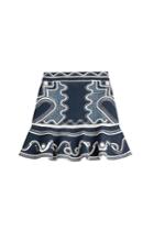 Peter Pilotto Peter Pilotto Embroidered Stretch Skirt