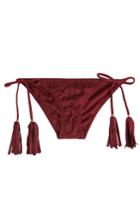 Ále By Alessandra Ále By Alessandra Bikini Bottoms With Cut-out Detail - Purple